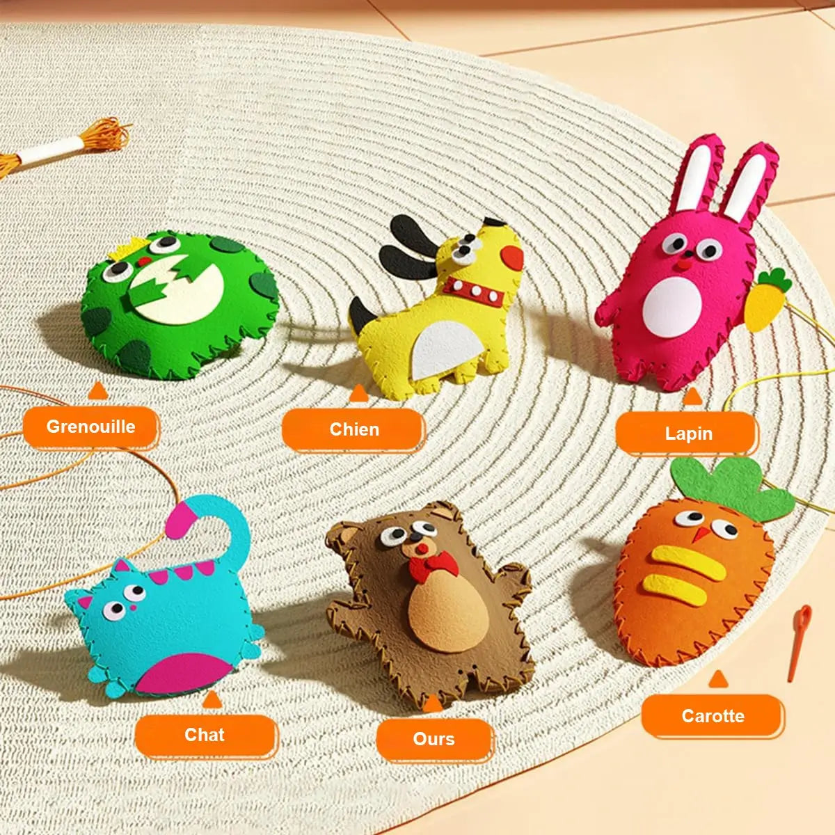 Kit de couture pour enfants elements
