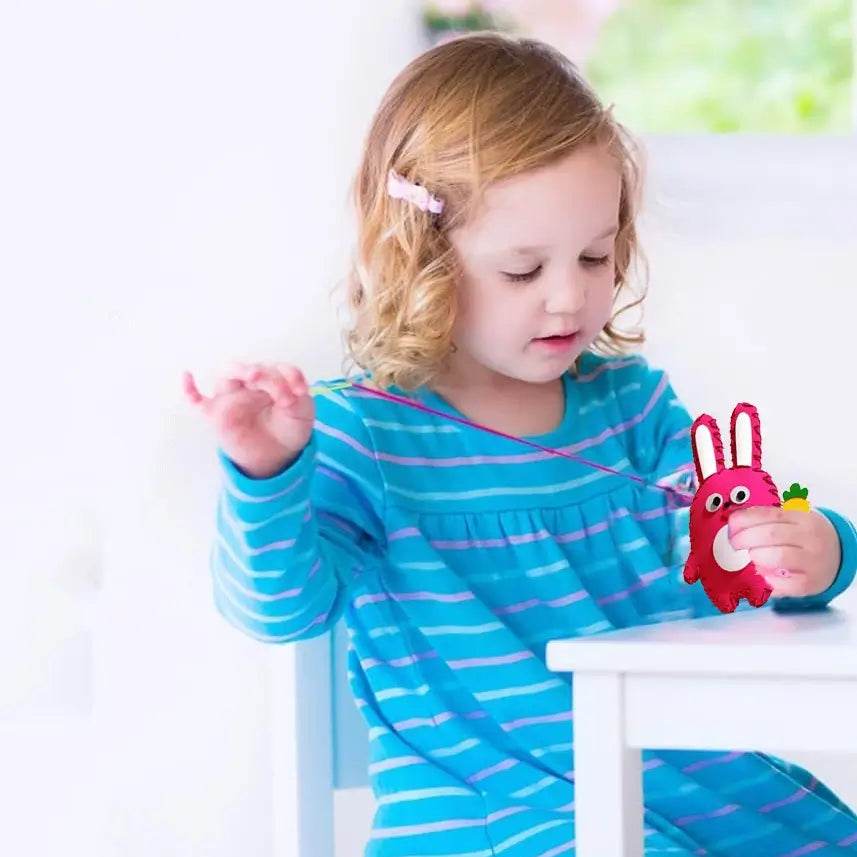Kit de couture pour enfants lapin fille