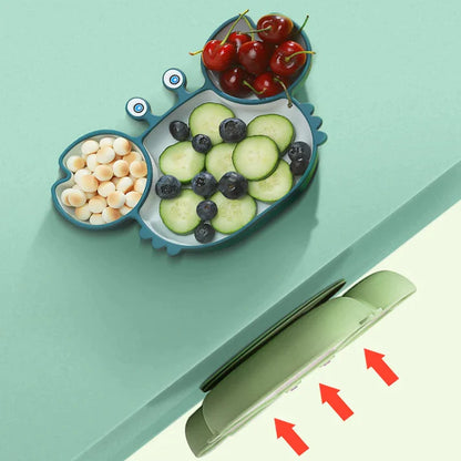 Kit Repas Bébé en Forme de Crabe - Mon Adorable Bébé