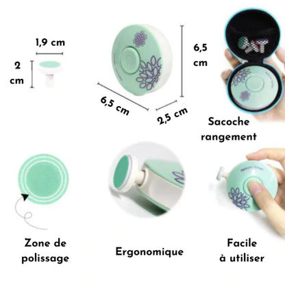 Lime à Ongle Électrique pour Bébé