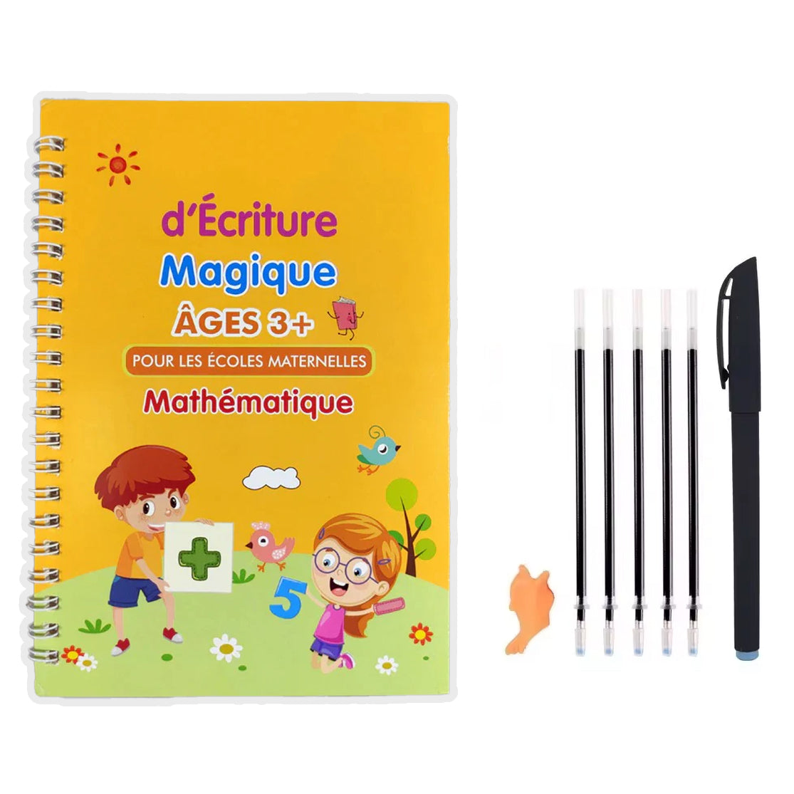 Cahier d'Ecriture Magique Réutilisable | MagicBook