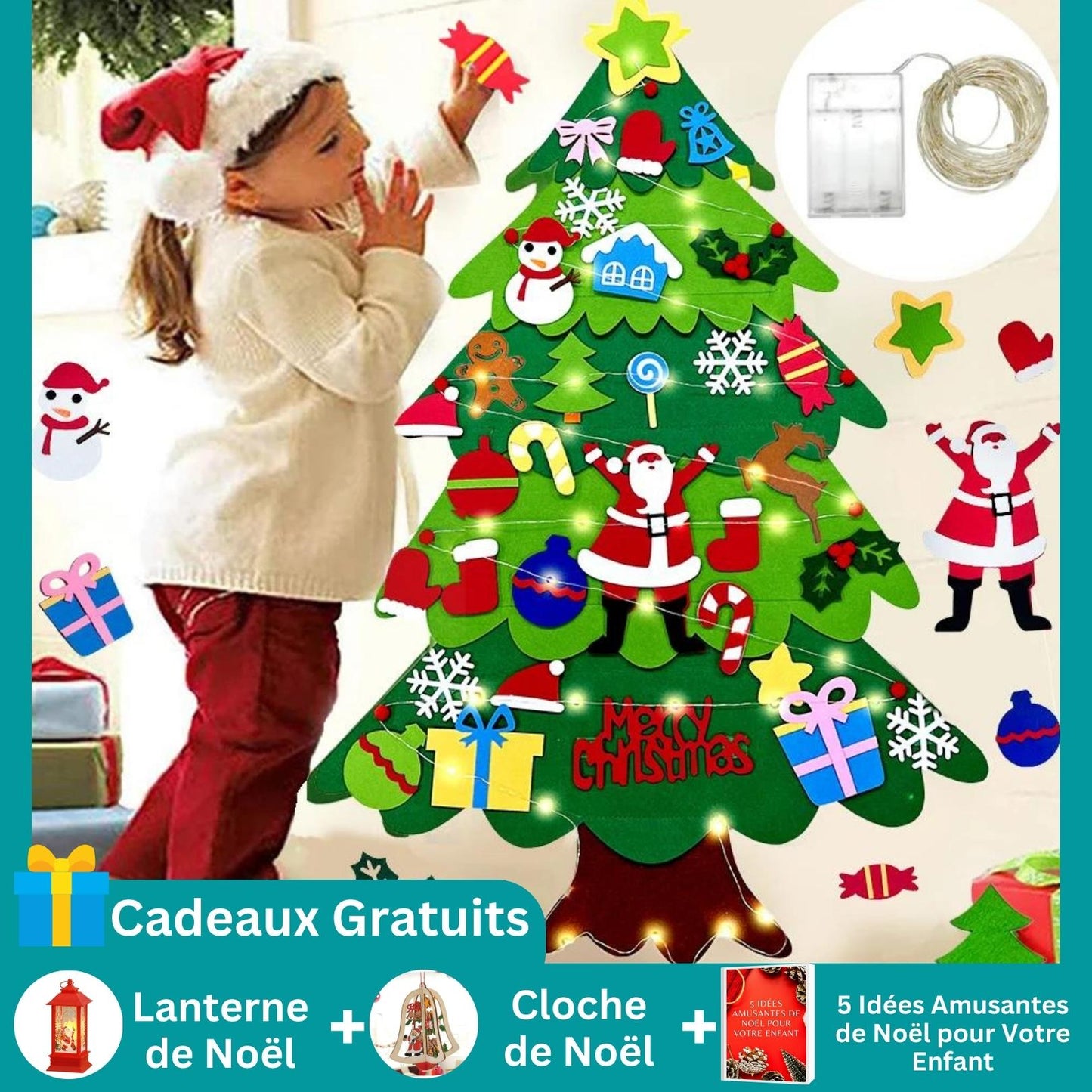 Sapin de Noël Montessori pour Enfants