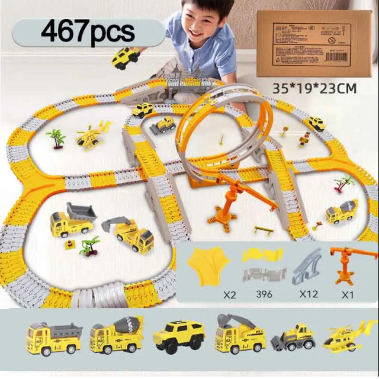 Circuit voiture multi-véhicules  | TrackLab