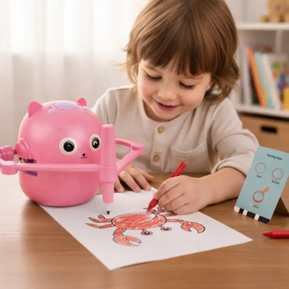 Robot Dessinateur DrawBot rose fille