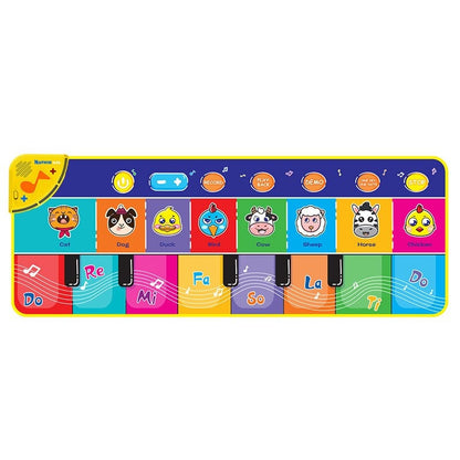 Jouet de Tapis Piano Musical pour Enfants Animaux - Mon Adorable Bébé