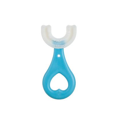 Brosse à Dents en U pour enfants Bleu - Mon Adorable Bébé