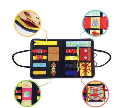 Tableau Sensoriel Montessori - Mon Adorable Bébé 