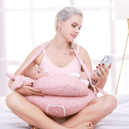Coussin Allaitement Portable à motif d'animaux pour Bébé - Mon Adorable Bébé