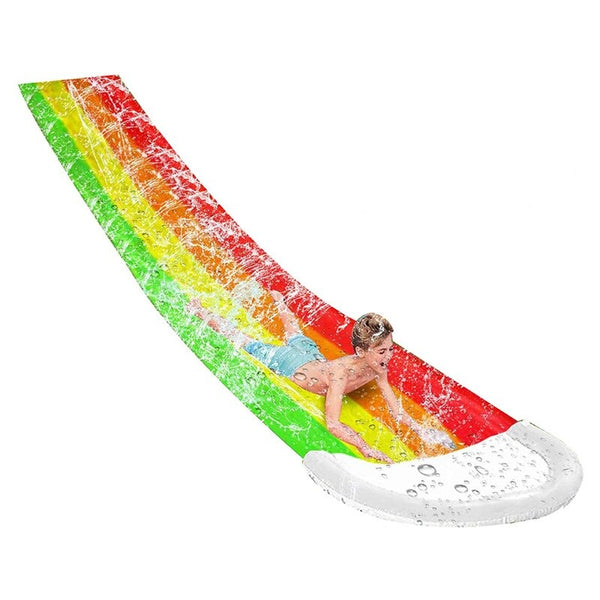 Toboggan Aquatique Arc-en-ciel pour Enfants