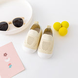 Chaussures Bébé en Maille Respirante Beige - Mon Adorable Bébé