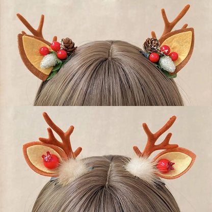 Pinces à cheveux de Noël pour Filles - Mon Adorable Bébé
