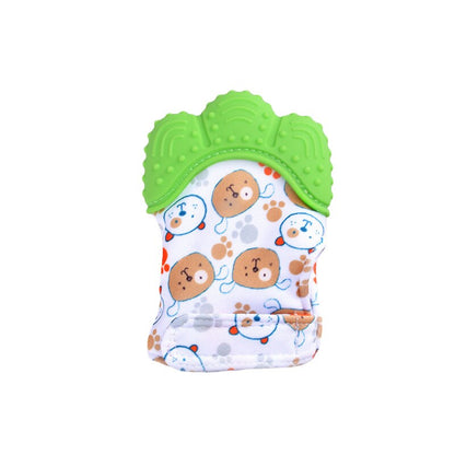 Gants de Dentition pour bébé Vert - Mon Adorable Bebe