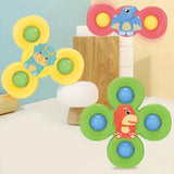 Ventouse Spinner pour Bébé | Pack de 3 Jouets - Mon Adorable Bébé