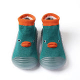 Chaussures Bebe sous Forme de Canard Mignon Vert - Mon Adorable Bébé