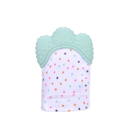 Gants de Dentition pour bébé Menthe - Mon Adorable Bebe