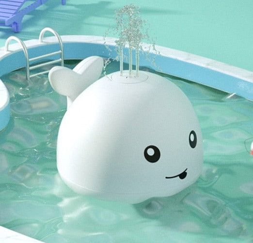 Jouet Baleine de Bain Multicolore pour Bébé Blanc - Mon Adorable Bébé