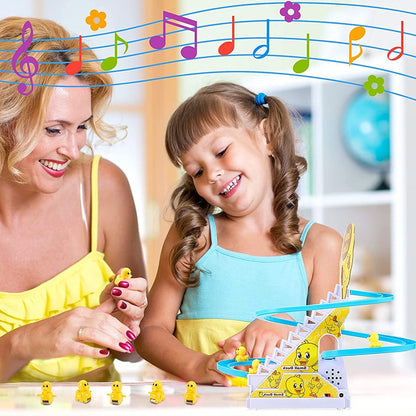 Jouet Musical de d'Escalade de Canard pour Enfants - Mon Adorable Bébé