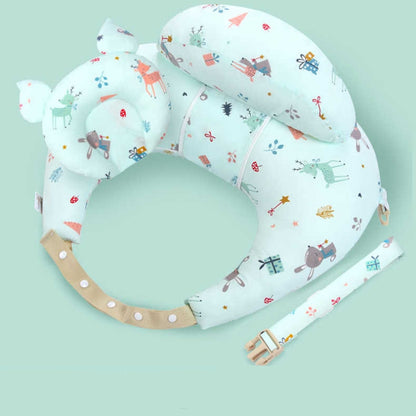 Coussin Allaitement Portable à motif d'animaux pour Bébé - Mon Adorable Bébé