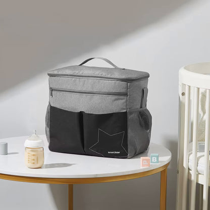 Sac a langer Grand gris