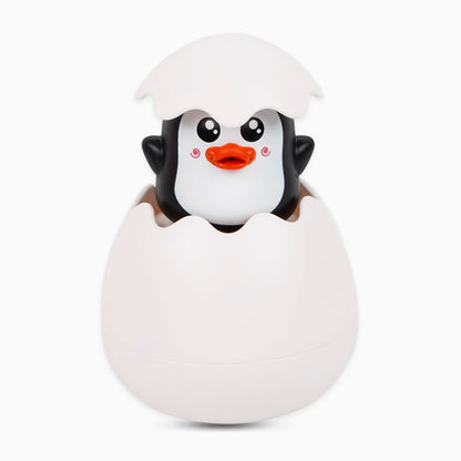 Jouet d'Œuf de Bain pour Bébé à Motifs Adorables Pingouin - Mon Adorable Bébé