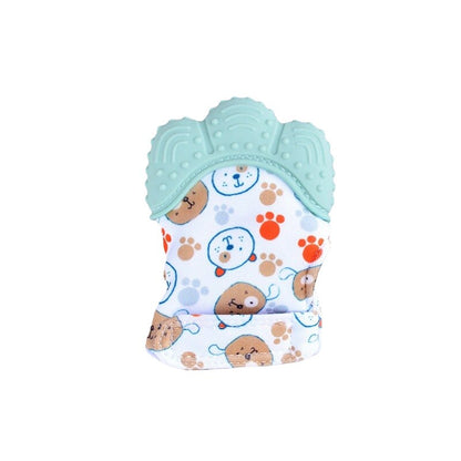 Gants de Dentition pour bébé Menthe - Mon Adorable Bebe