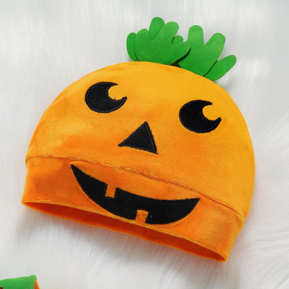 Ensemble de Déguisement d'Halloween Citrouille pour Bébé - Mon Adorable Bébé