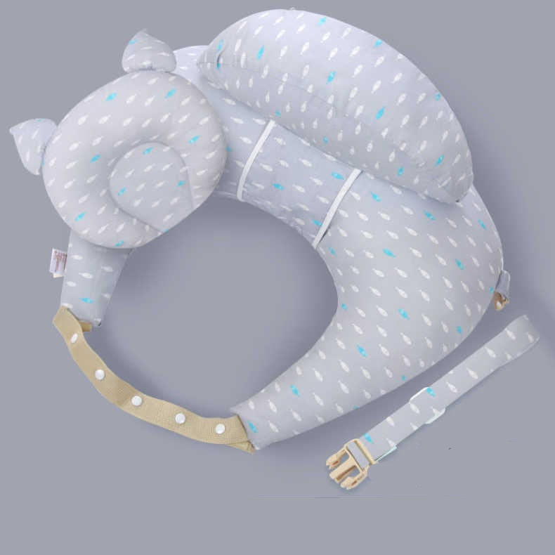 Coussin Allaitement Portable à motif d'animaux pour Bébé - Mon Adorable Bébé
