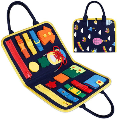 Tableau Sensoriel Montessori - Mon Adorable Bébé 