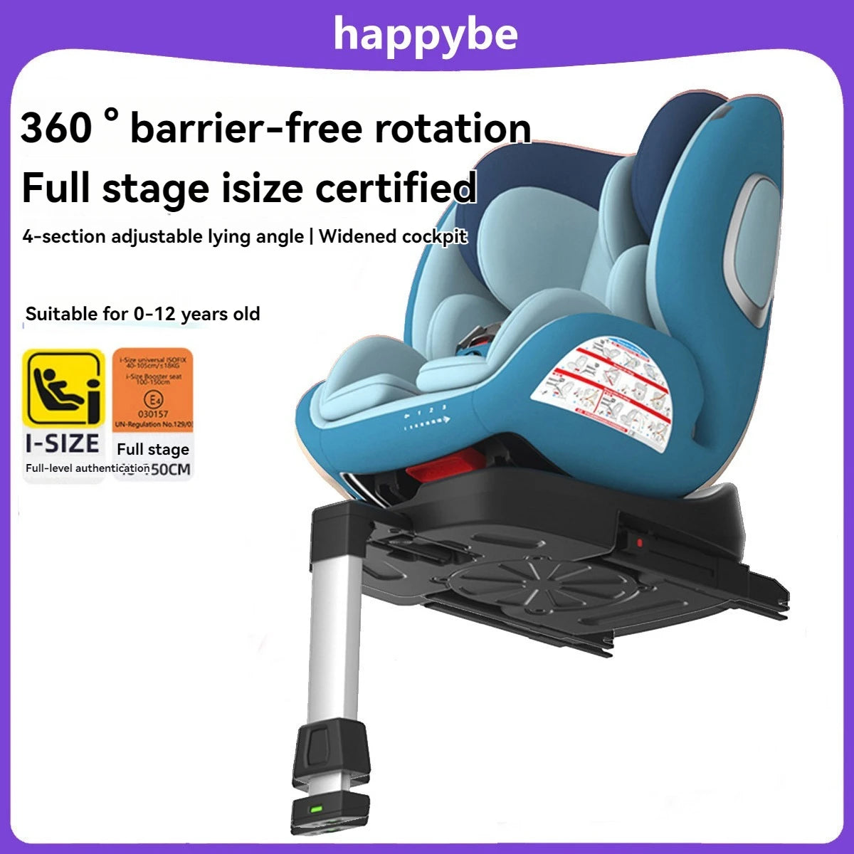 Siège auto à repose pieds | SeatRest