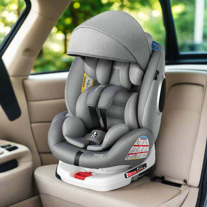 Siège auto bébé gris