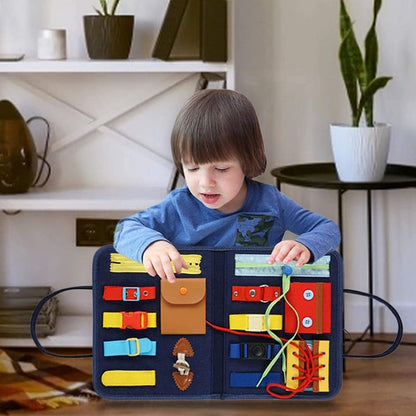 Tableau Sensoriel Montessori - Mon Adorable Bébé 