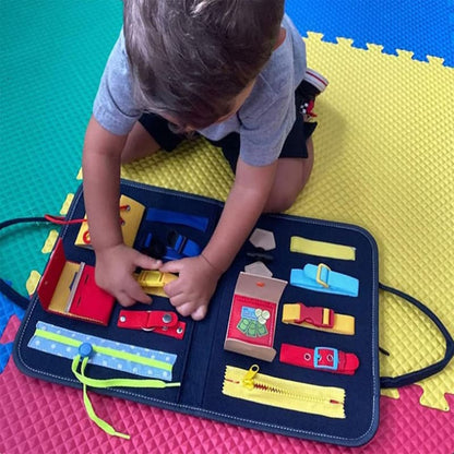 Tableau Sensoriel Montessori - Mon Adorable Bébé 