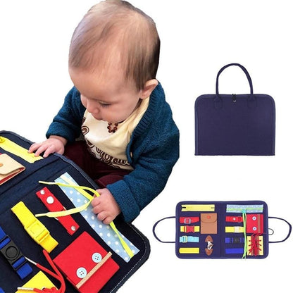 Tableau Sensoriel Montessori - Mon Adorable Bébé 