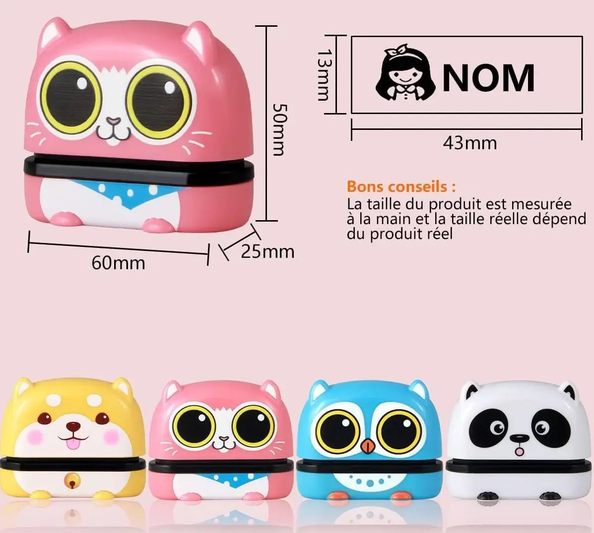Tampon Personnalisé pour Bébé