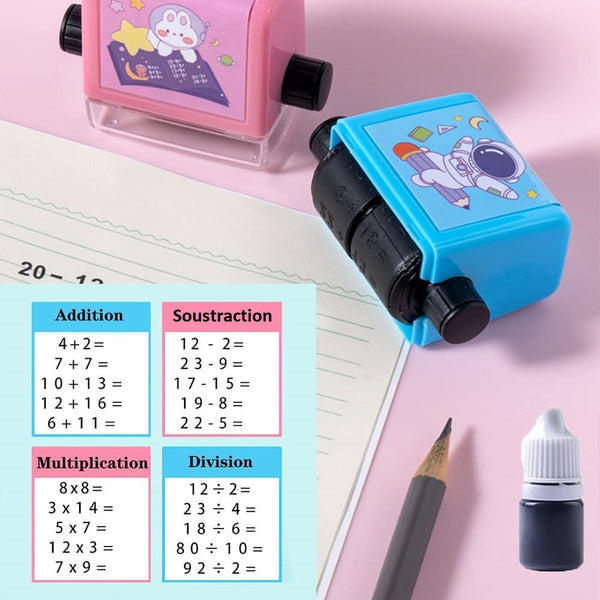 Tampon d'Enseignement Numérique à Rouleau pour Enfants - Mon Adorable Bébé
