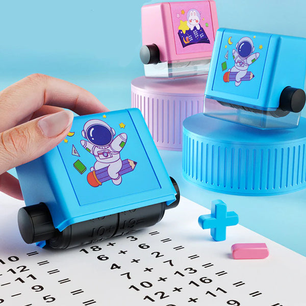 Tampon d'Enseignement Numérique à Rouleau pour Enfants - Mon Adorable Bébé