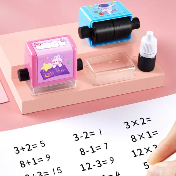 Tampon d'Enseignement Numérique à Rouleau pour Enfants - Mon Adorable Bébé