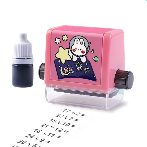 Tampon d'Enseignement Numérique à Rouleau pour Enfants Division - Mon Adorable Bébé