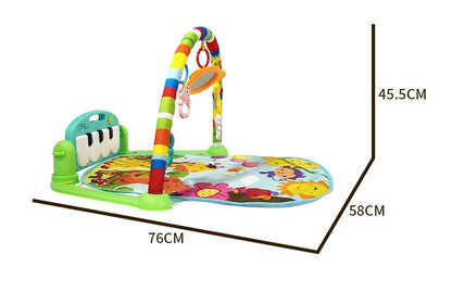 Tapis d'Éveil Musical pour Bébé Dimensions - Mon Adorable Bébé