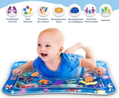 Tapis d'Éveil Sensoriel à Eau pour Bébé - Mon Adorable Bébé