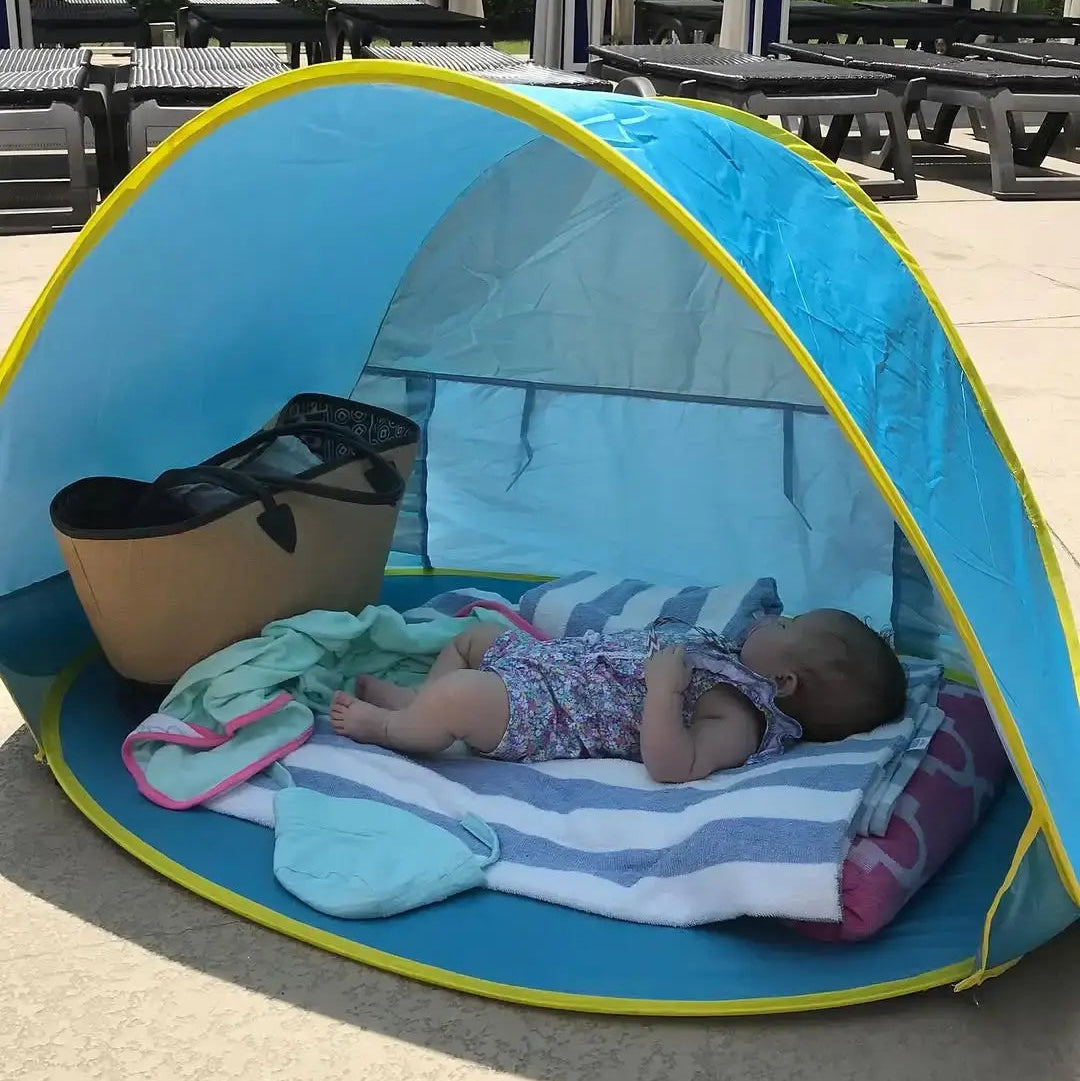 Tente de Plage Pliable bébé dort