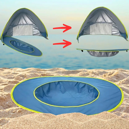 Tente de Plage pliable amovible