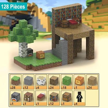 Jeu de construction de blocs magnétiques | MagneCraft