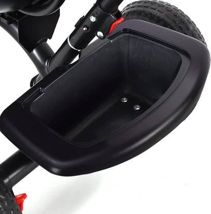 Tricycle Évolutif à Pare Soleil avec Poignée de Poussée Réglable - Mon Adorable Bébé