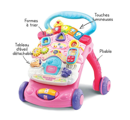 Trotteur Pousse Pousse pour Bébé - Mon Adorable Bébé