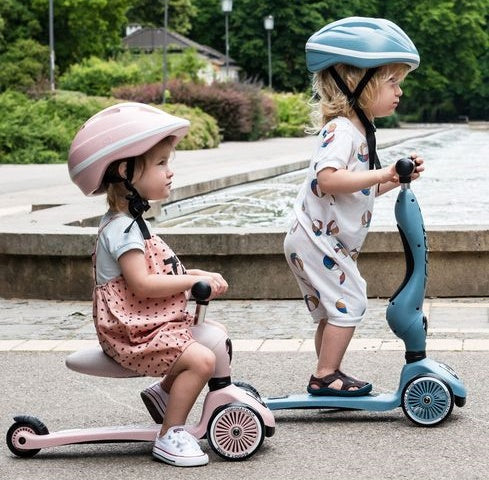 Trottinette Scooter Pliable pour Enfants - Mon Adorable Bébé