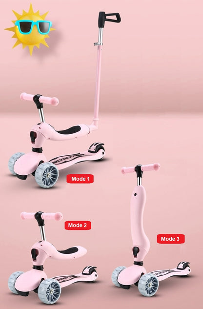 Trottinette Scooter Pliable pour Enfants - Mon Adorable Bébé
