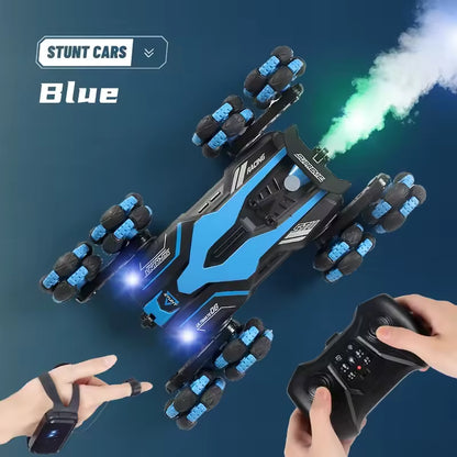 Voiture télécommandée à roues pivotantes – FlexiRacer