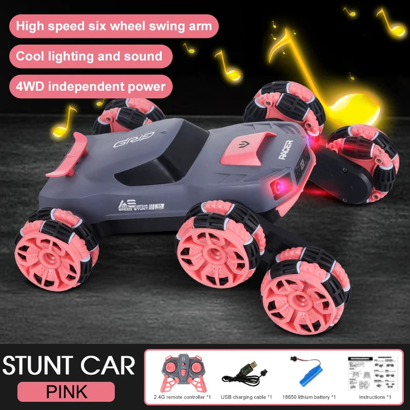 Voiture télécommandée enfant 360° rotation | SpinKid