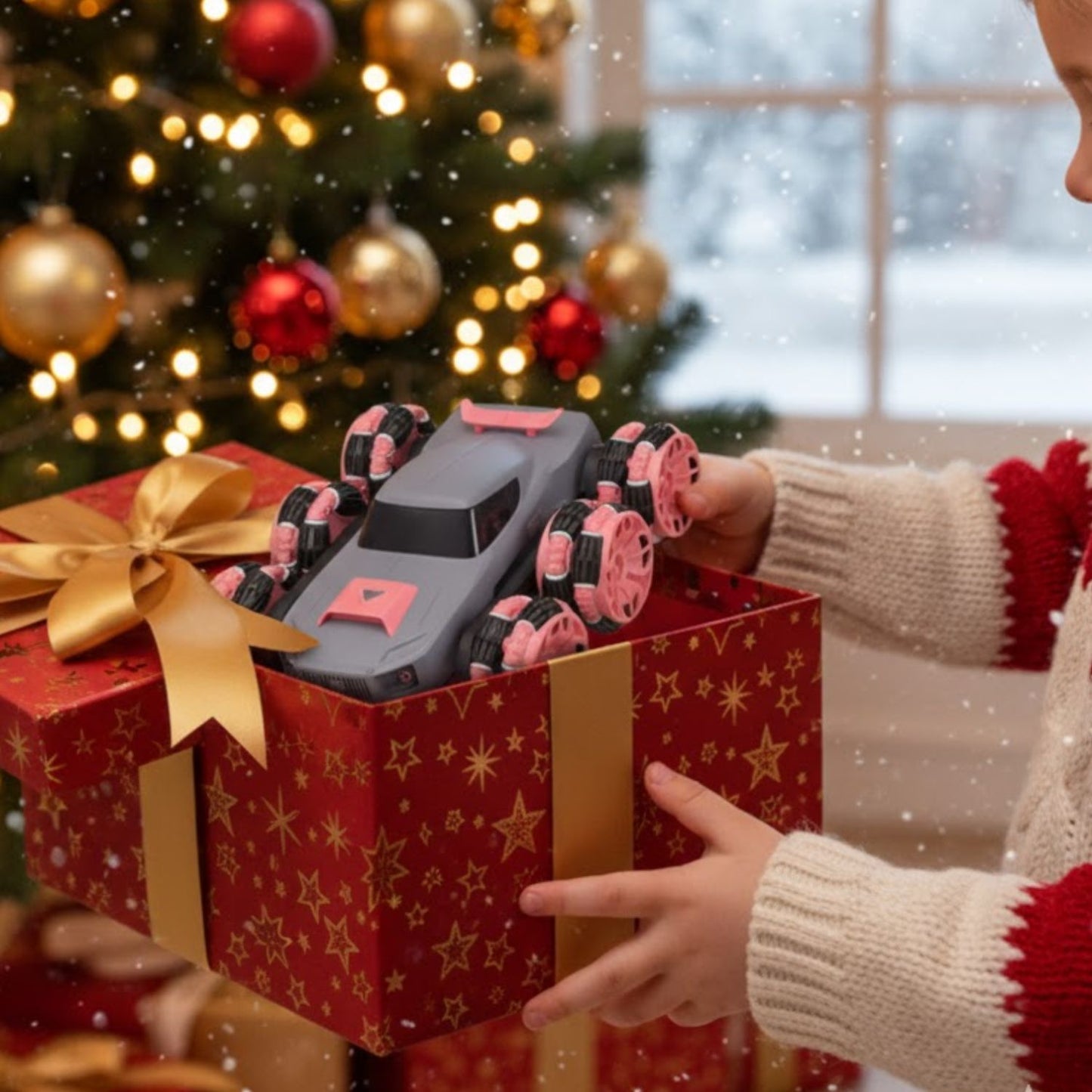 Voiture télécommandée enfant 360° rotation | SpinKid